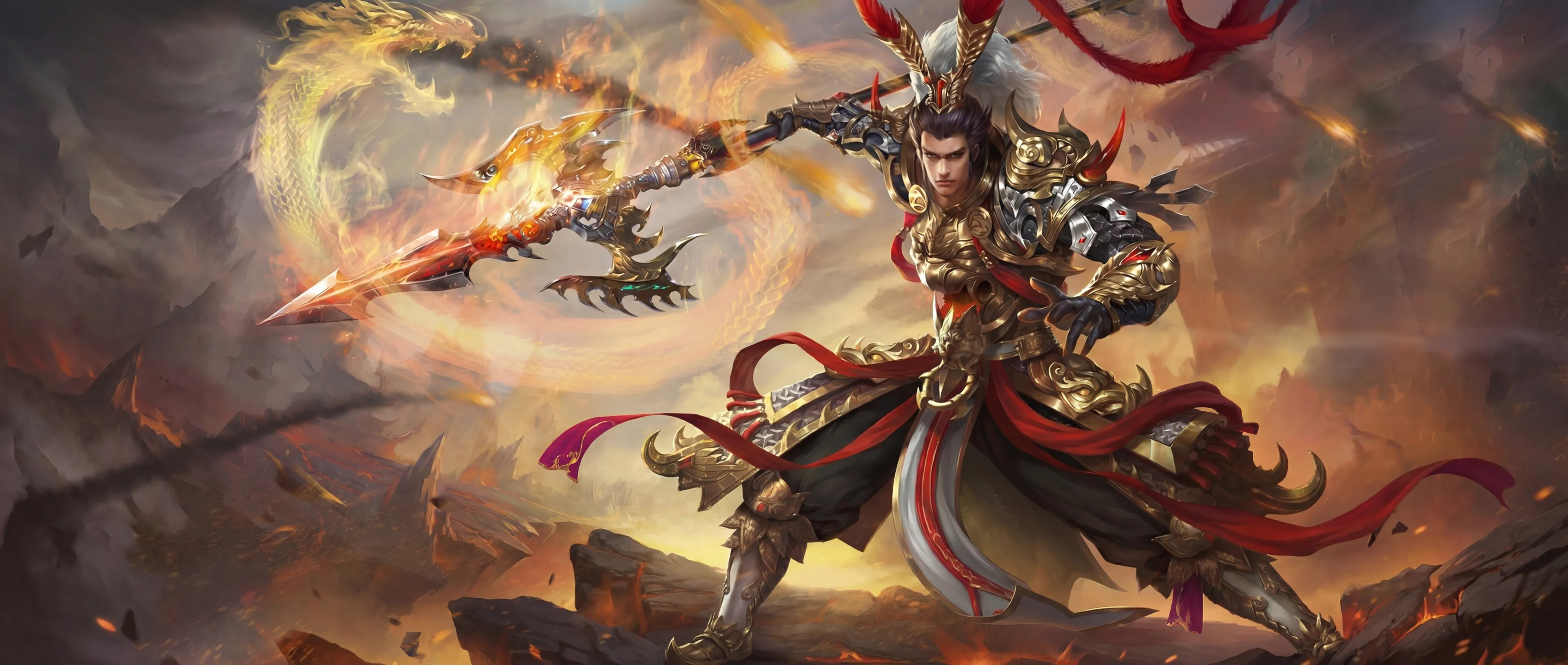Dungeons of Shadowmire — celestial Xianxia landscape